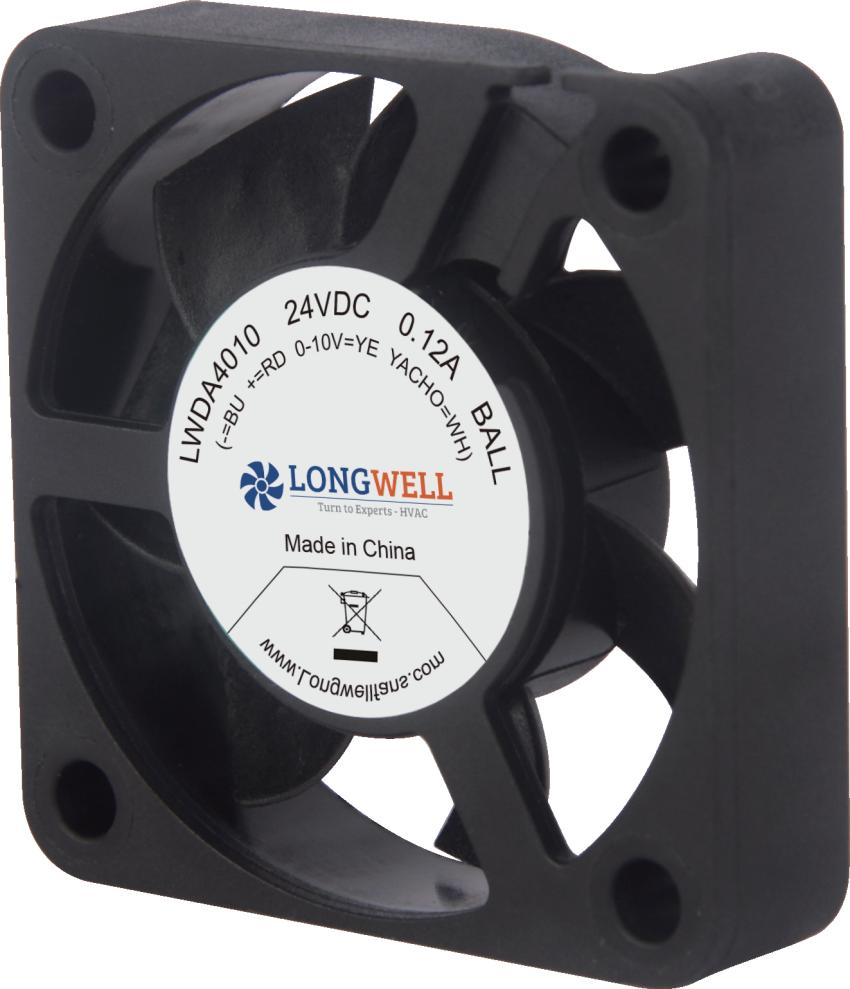 LONGWELL compact DC axial cooling fans — manufacturer family reference