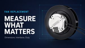 How to Measure an Old Fan for Replacement: Fit and Duty Checks