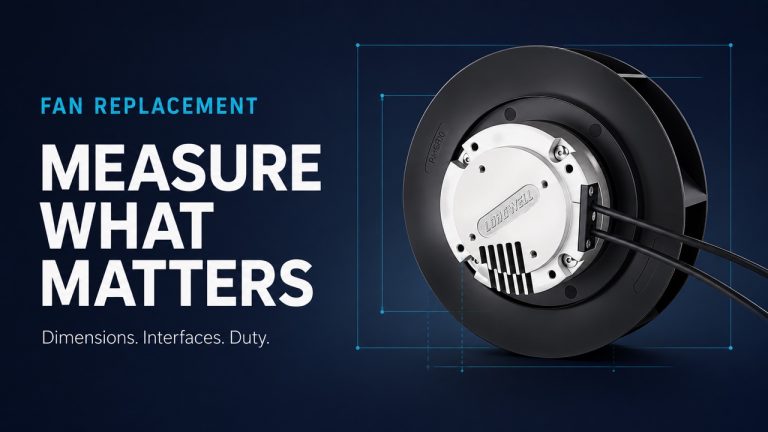 How to Measure an Old Fan for Replacement: Fit and Duty Checks