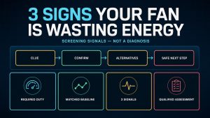 3 Signs Your Fan Is Wasting Energy
