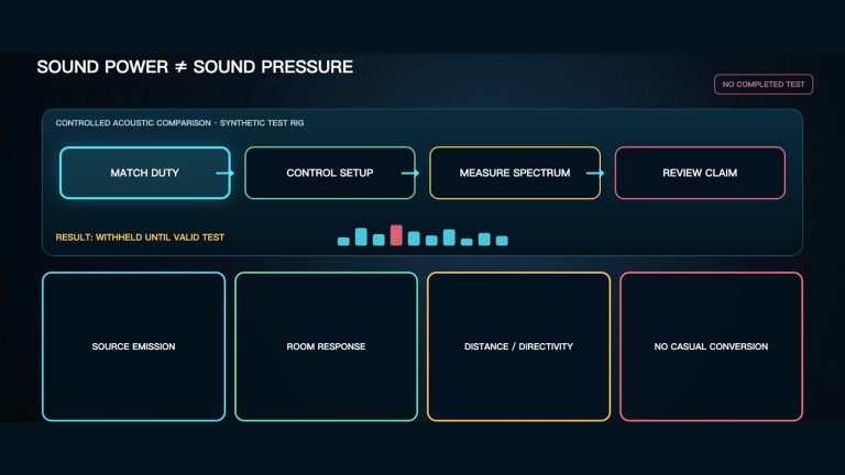 Are Quiet Fans Really Quieter? How to Compare Noise Claims