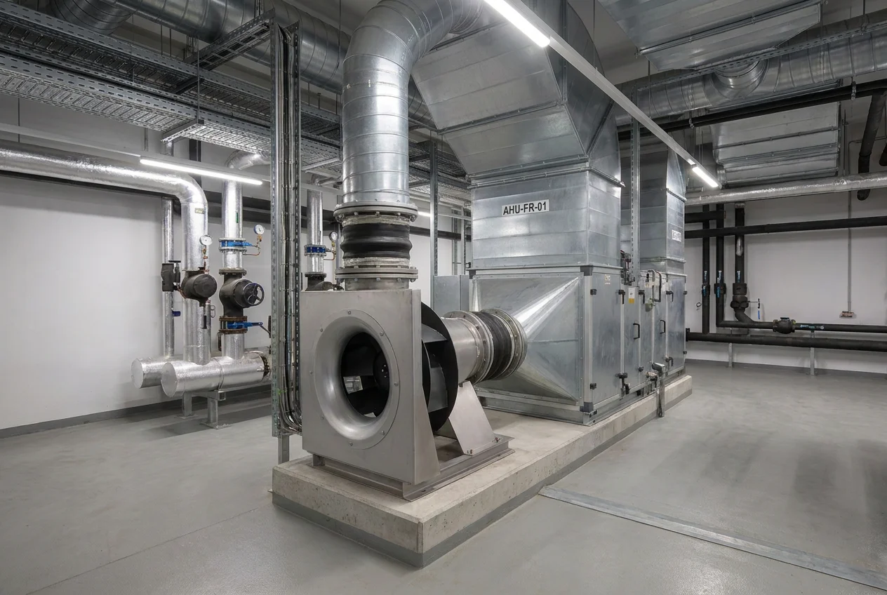 European office building HVAC project