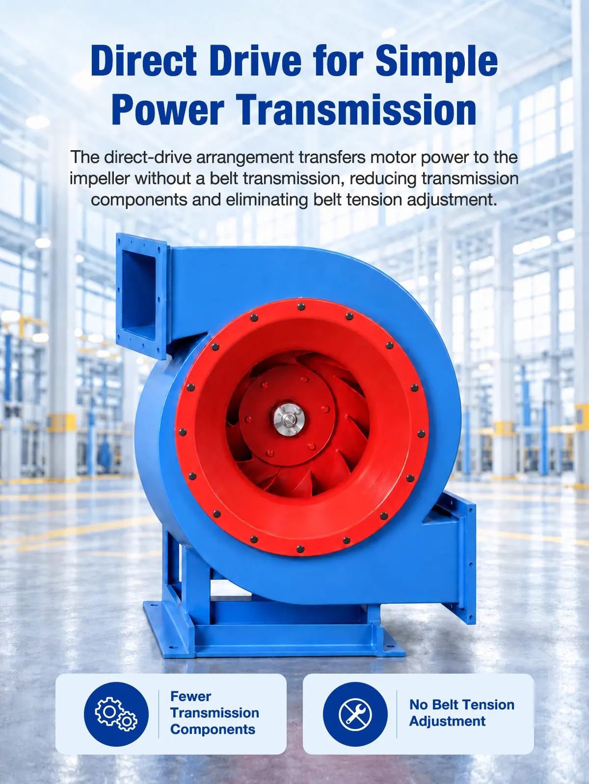 Direct Drive for Simple Power Transmission