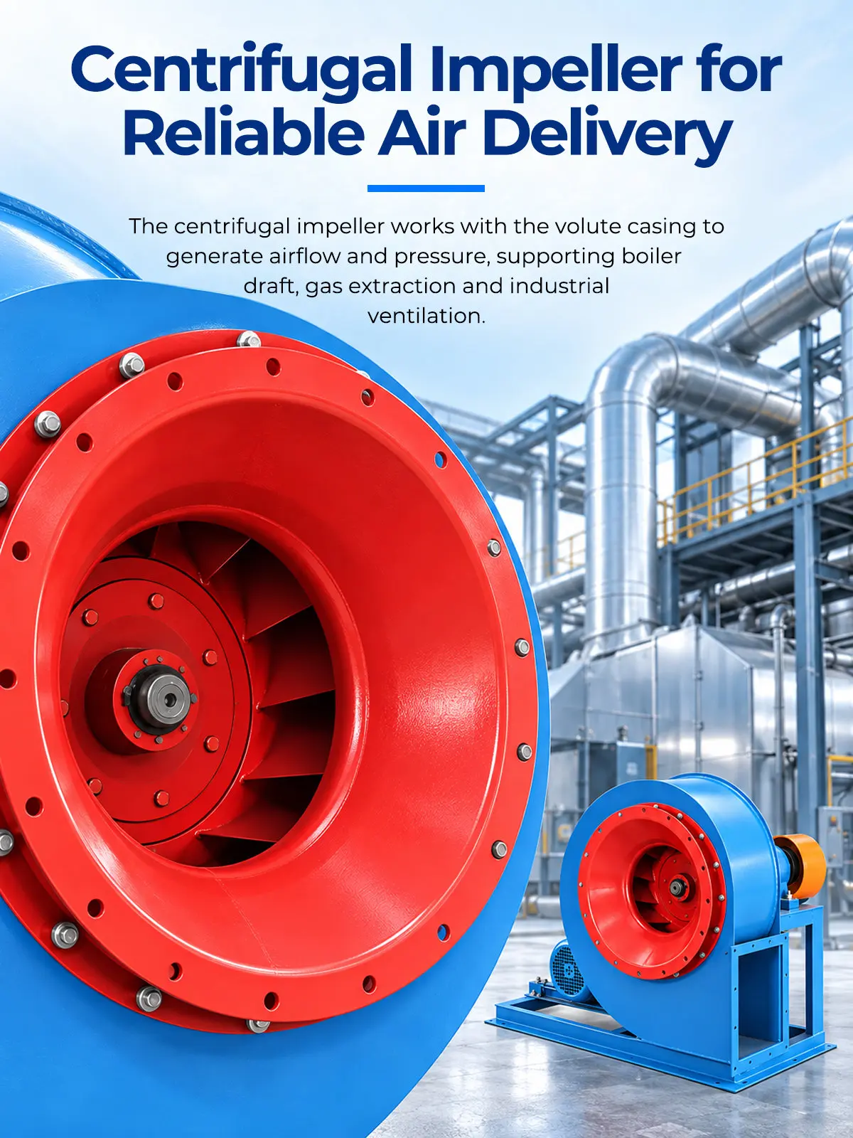 Centrifugal Impeller for Reliable Air Delivery