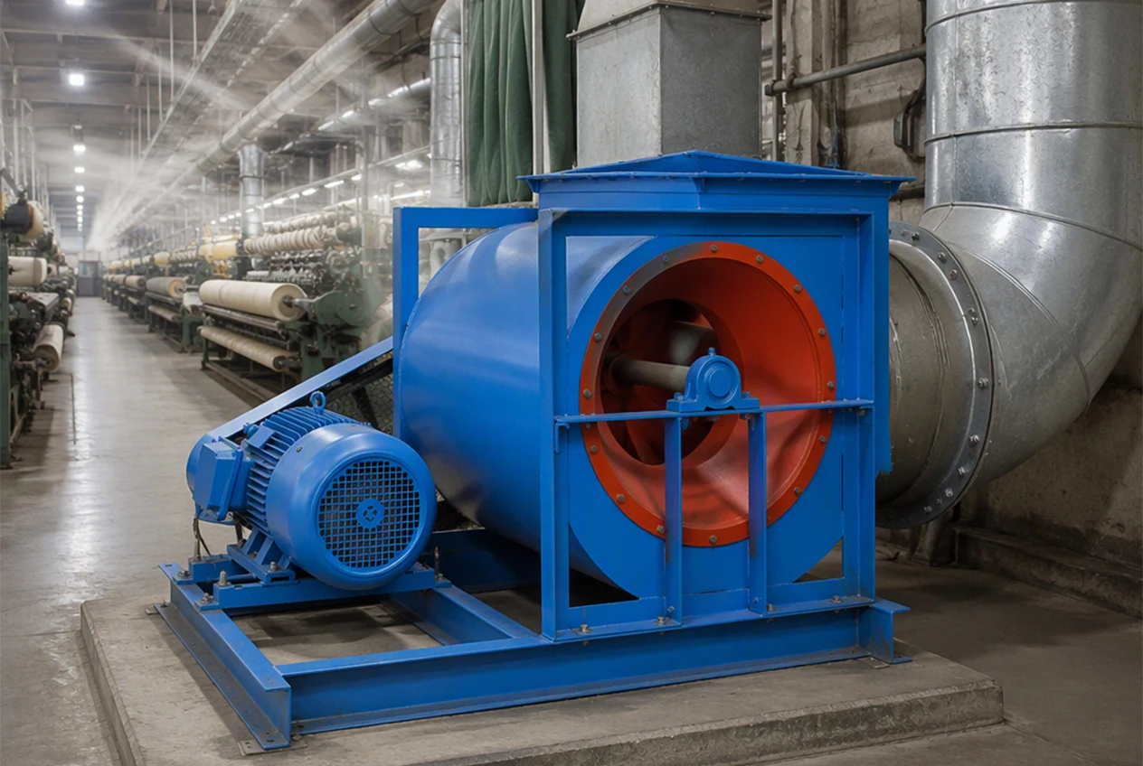 Textile mill ventilation India