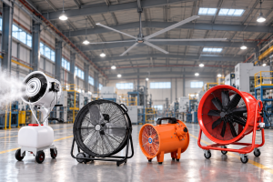 Industrial Cooling Fans: Types and Applications